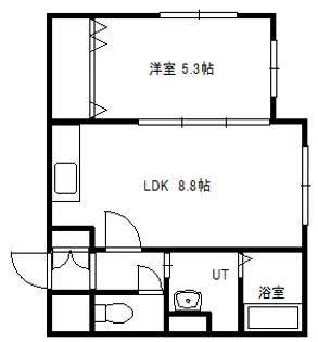 プレセンスS20【4階】の間取り