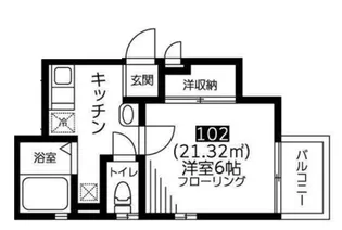 フラン・リブレ【1階】の間取り