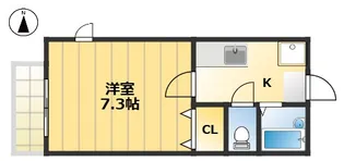 アネーロ国立【2階】の間取り