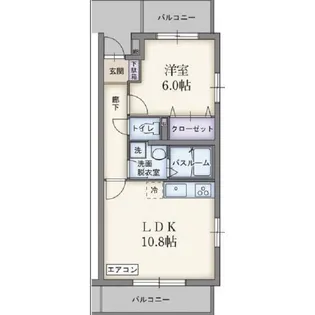 パレ・ソレイユ【3階】の間取り