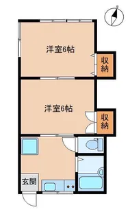 イーストマタラク【1階】の間取り
