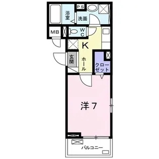 エレガント・M【2階】の間取り