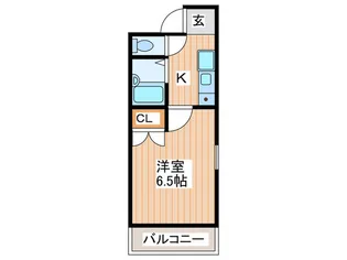 メゾンコ-ハツ【2階】の間取り
