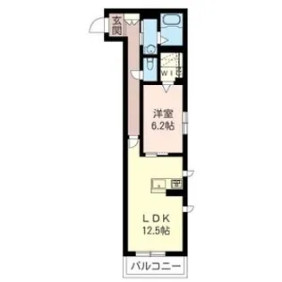 フェリーチェ【1階】の間取り