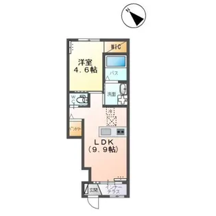 エクセルコート【1階】の間取り