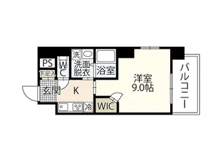 アーブルエテ【8階】の間取り