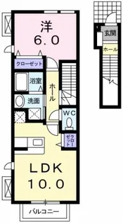 Felicity A【2階】の間取り