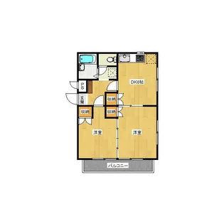 インペリアル湘南【2階】の間取り