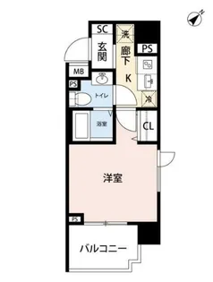 ウィスティリアときわ台【12階】の間取り