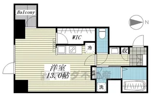 EAST CONCIE【7階】の間取り