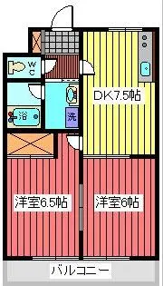 KUK【2階】の間取り