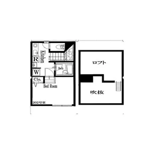 ローハウス南阿佐ヶ谷【2階】の間取り