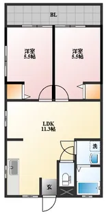 A-style【2階】の間取り
