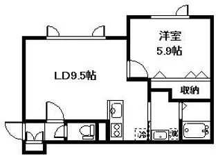 グランピア8・22【1階】の間取り