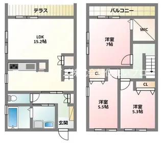 シャーンティ4【2階】の間取り