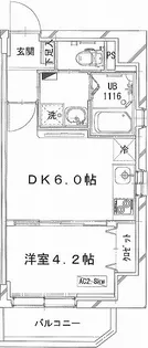 パルテール【2階】の間取り