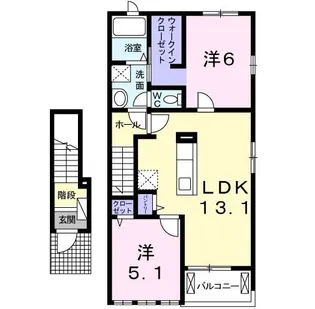 ポラリス - ai【2階】の間取り