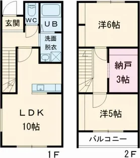 カーサ・ジュノBの間取り