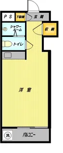 アルカディアマンション【2階】の間取り