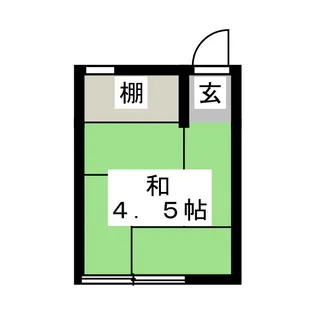 黒澤寮【2階】の間取り