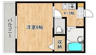 カーサみどり【2階】の間取り