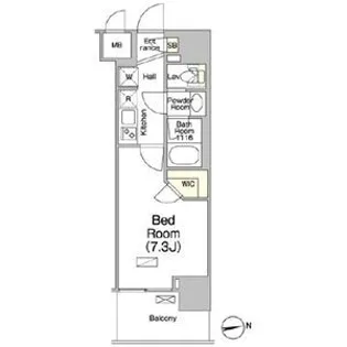 ソライエアイル草加【5階】の間取り