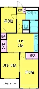 ハウズ【1階】の間取り