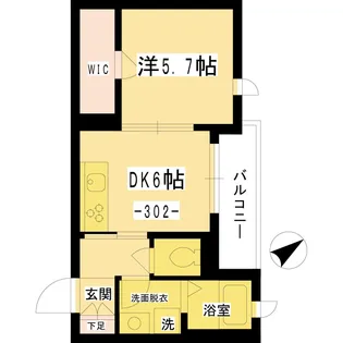 フィルデメゾン【3階】の間取り