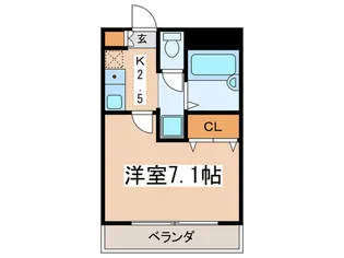 新町ソレーユ【1階】の間取り