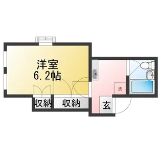 サンマリン三田【2階】の間取り