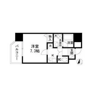 エコロジー栄レジデンス【6階】の間取り