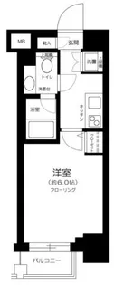 ブライズ東雪谷アジールコート【2階】の間取り