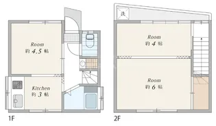 中野サンモールテラス【1階】の間取り