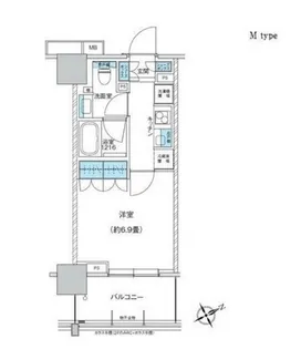 ザ・パークハウス浅草橋タワーレジデンス【2階】の間取り