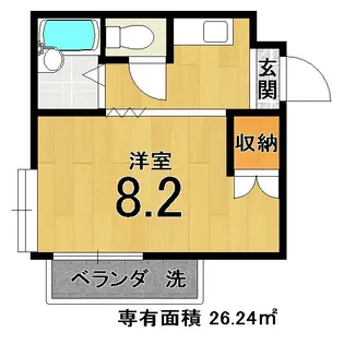 メゾン・ド・ルミネ【3階】の間取り