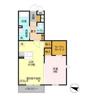 ソラシエスタ【3階】の間取り