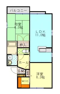 リーブ苦竹の間取り