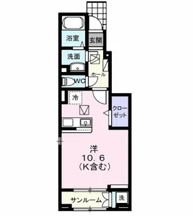 フェニックス II【1階】の間取り