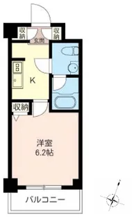 LaSante品川シーサイドII【4階】の間取り