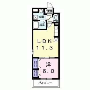 ラ・ルーチェ 練馬【5階】の間取り