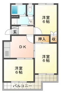 ルミエール・マイI【3階】の間取り