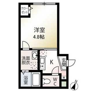 MQuarto新小岩【2階】の間取り