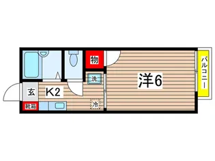 メゾンやまさき【1階】の間取り