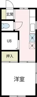ハイツカオリII【1階】の間取り