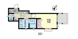 サンス戸塚【1階】の間取り