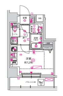 CRESTTAPP川崎港町【2階】の間取り