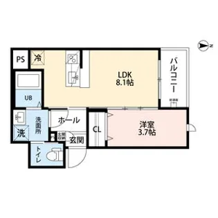 robot home 平野【1階】の間取り