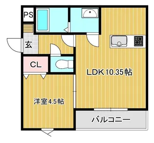 albaLEAFII【1階】の間取り