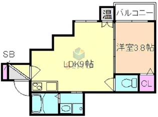 わいわいライン淡路【1階】の間取り