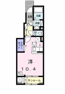 パール・コート【1階】の間取り